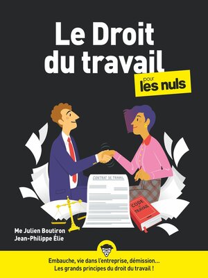 cover image of Le Droit du travail pour les Nuls